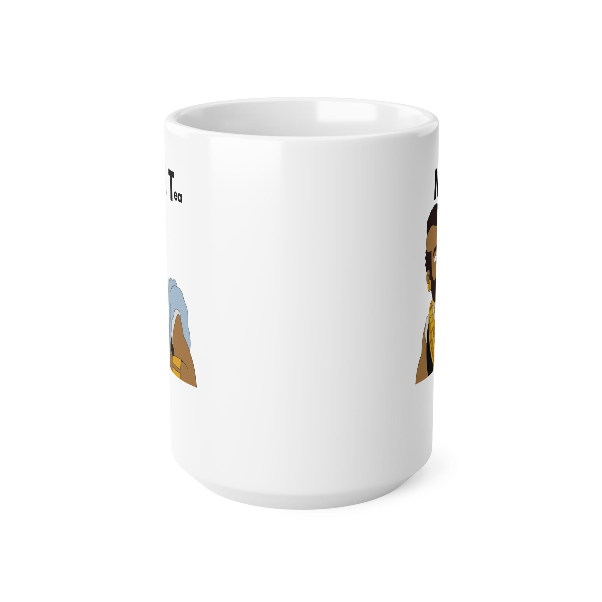 MR T Funny Mug by RudeCuppa