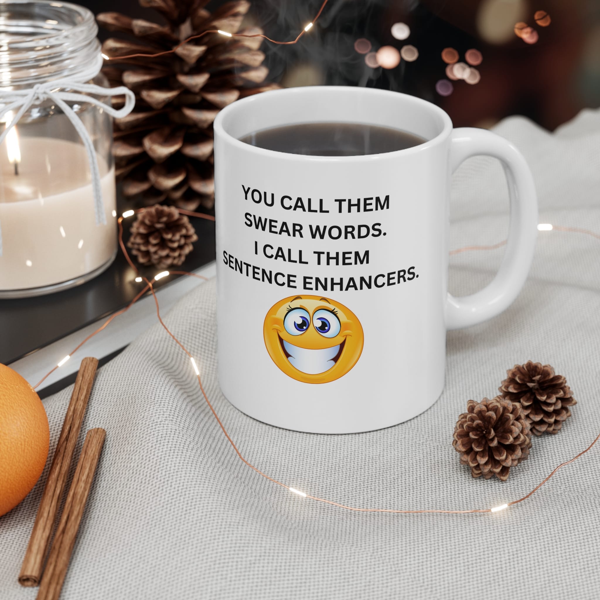 You Call Them Swear Words Funny Rude Mug by RudeCuppa