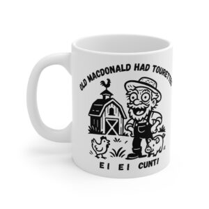 Old McDonald Funny Mug by RudeCuppa