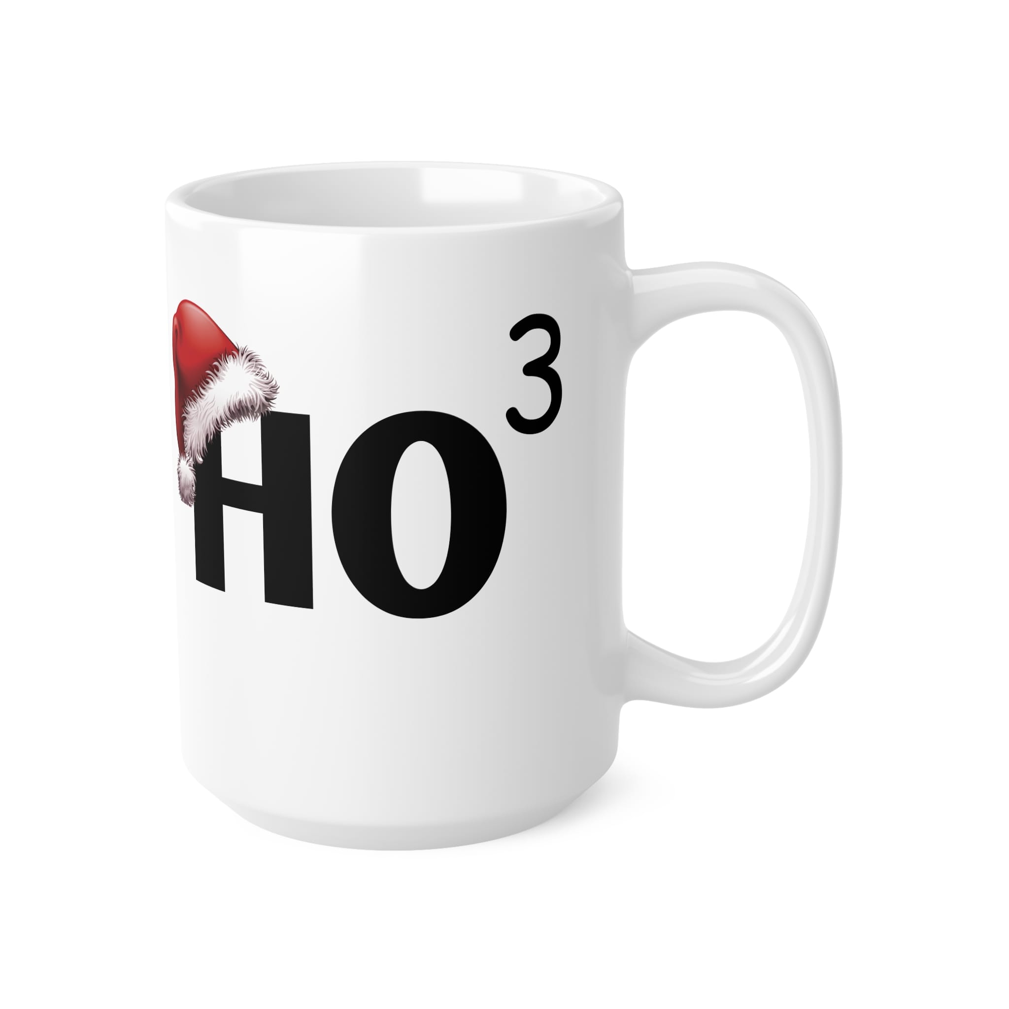 HO HO HO Funny Christmas Mug by RudeCuppa