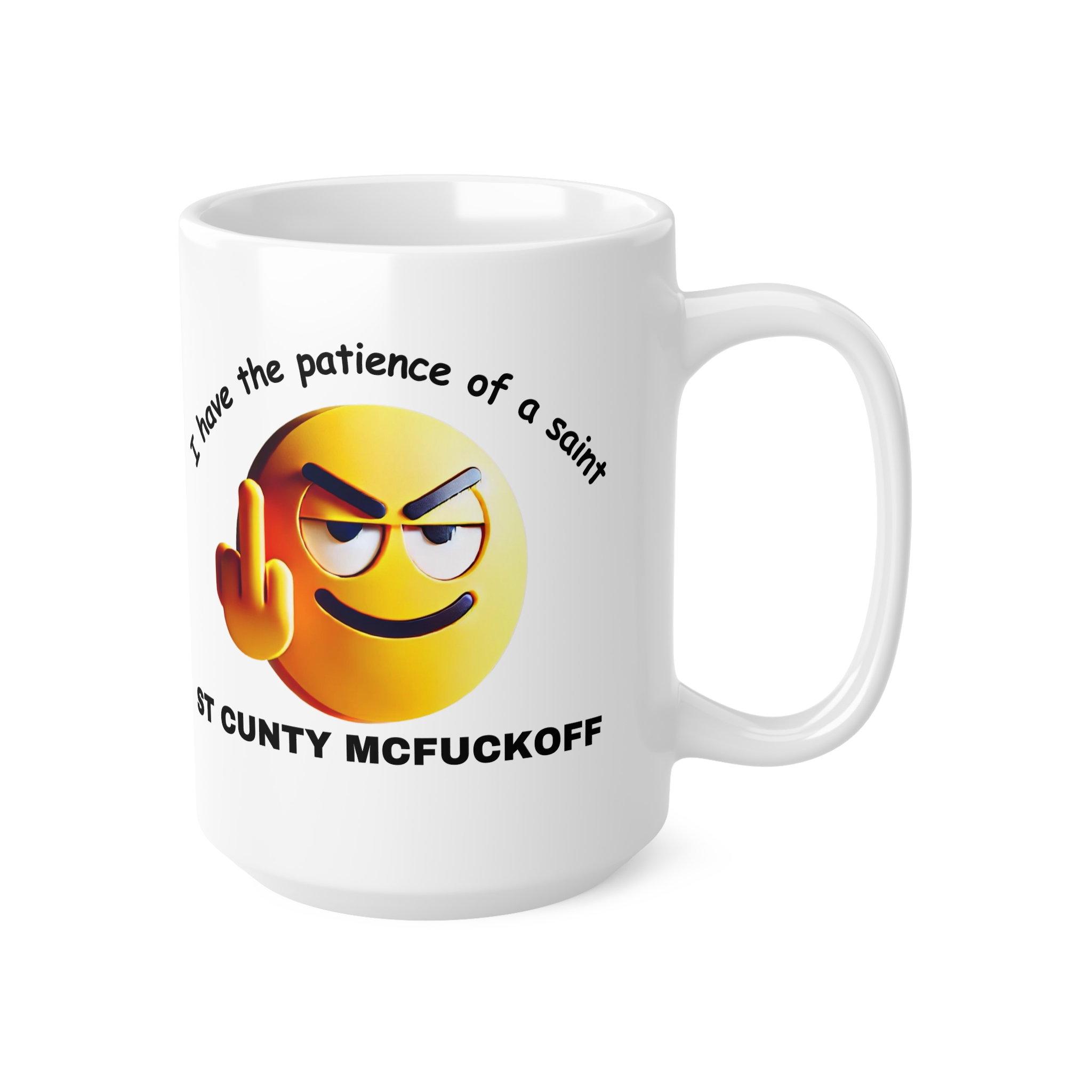 I Have The Patience Of A Saint - Ceramic Coffee Cups, 11oz, 15oz - Image 5