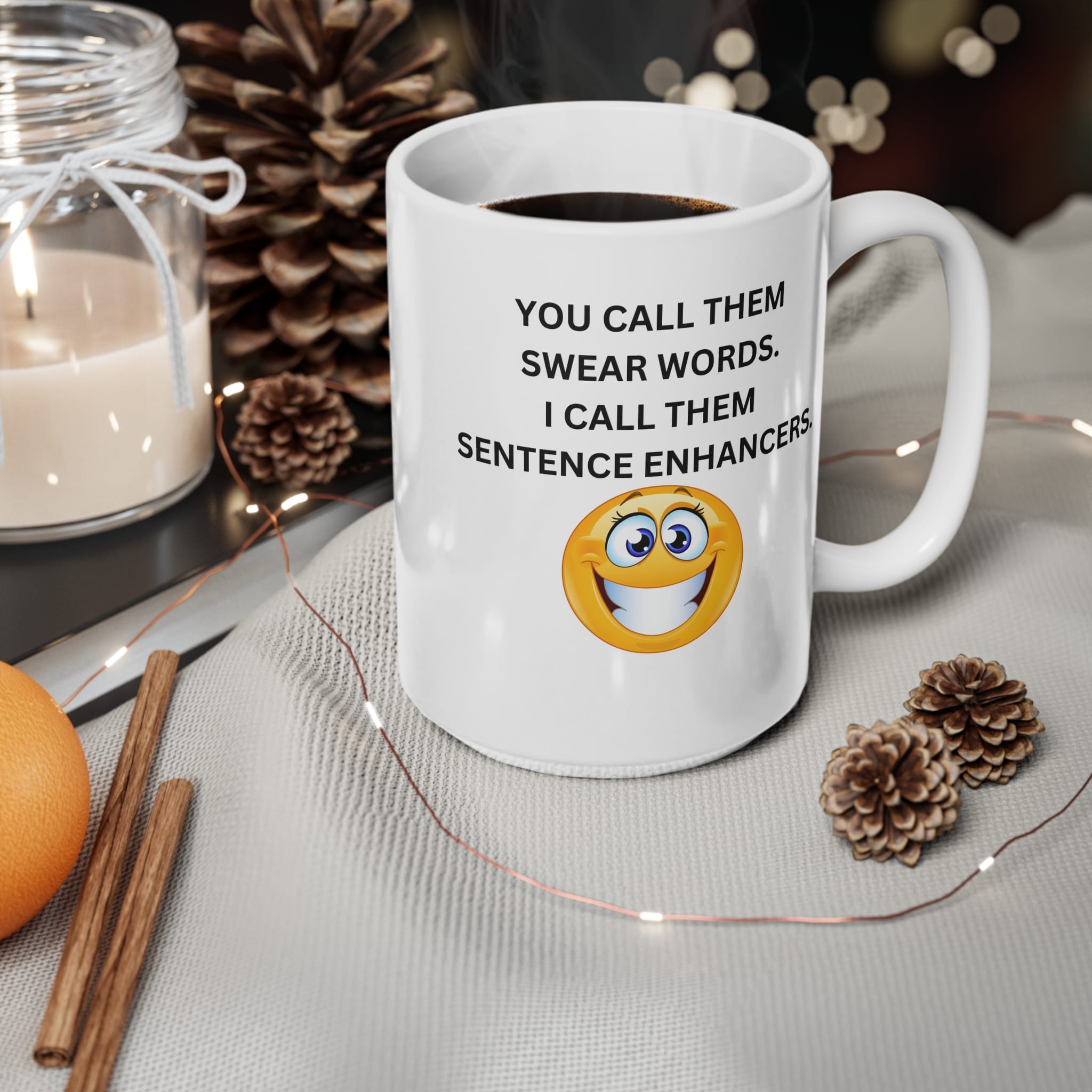 You Call Them Swear Words Funny Rude Mug by RudeCuppa