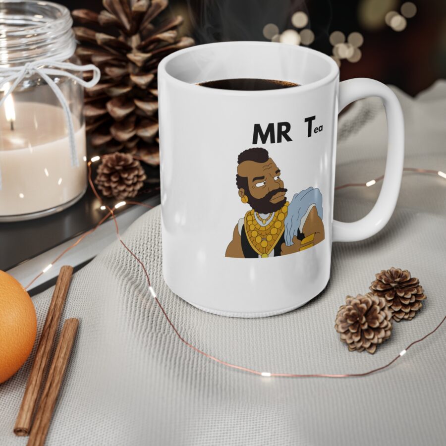 MR T - Ceramic Coffee Cups, 11oz, 15oz - Image 9