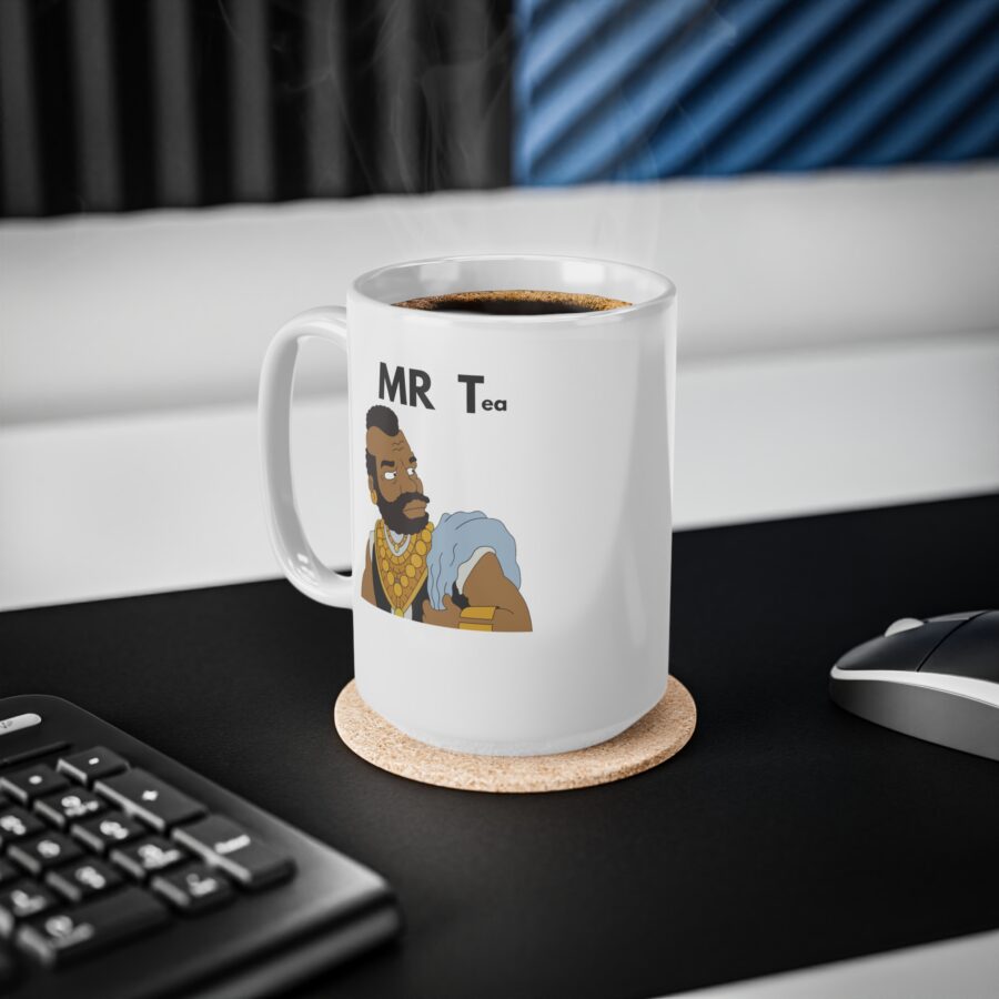 MR T - Ceramic Coffee Cups, 11oz, 15oz - Image 10