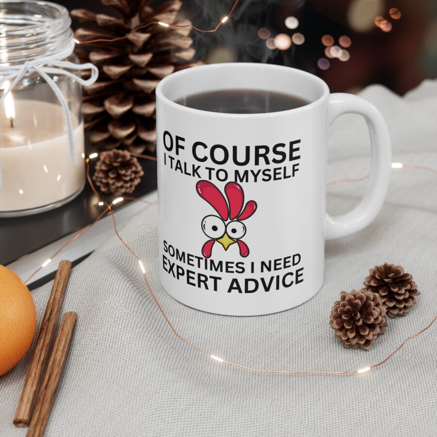 Expert Advice Mug - Ceramic Coffee Cups, 11oz, 15oz - Image 3