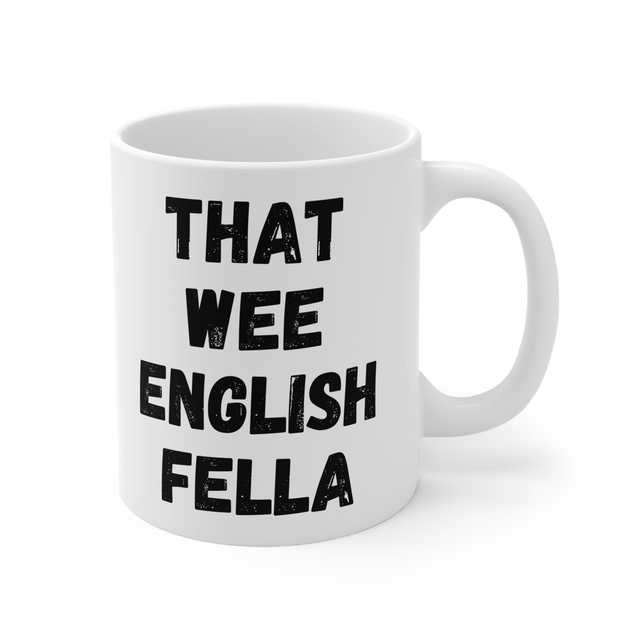 That Wee English Fella Funny Mug by RudeCuppa