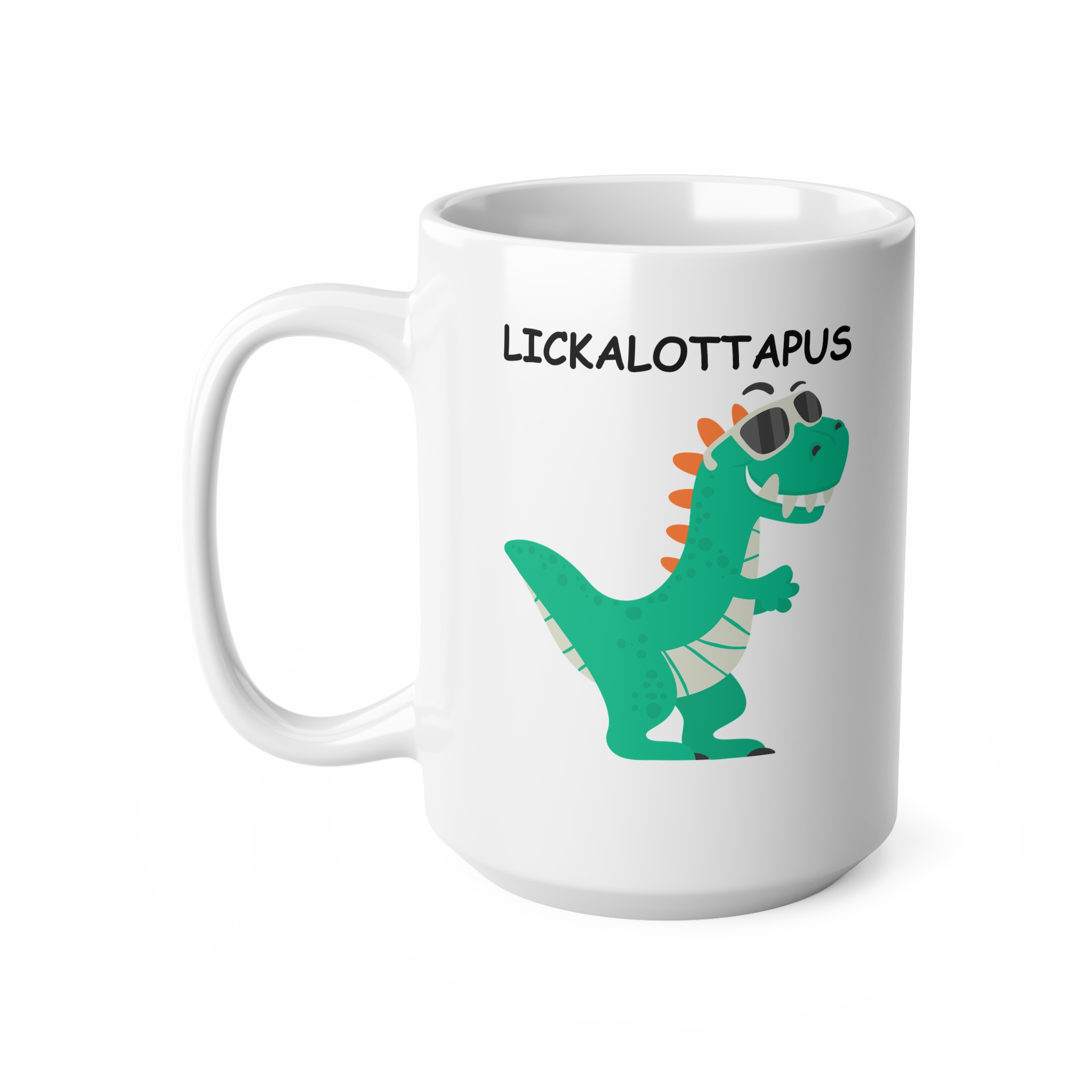 Lickalottapus Rude Mug by RudeCuppa