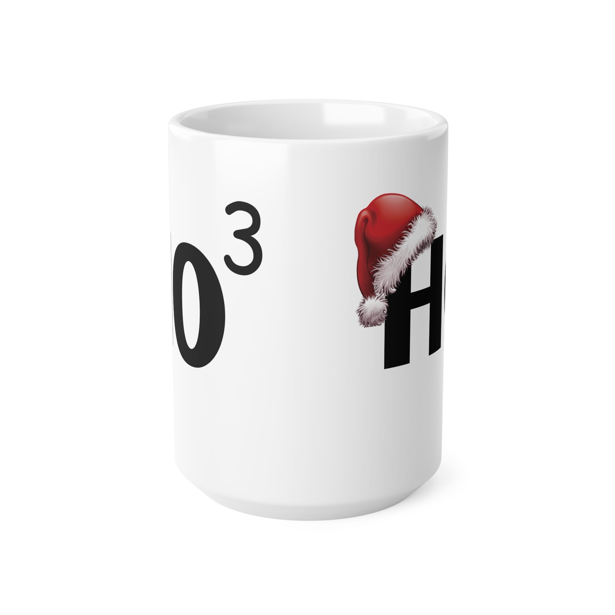 HO HO HO Funny Christmas Mug by RudeCuppa