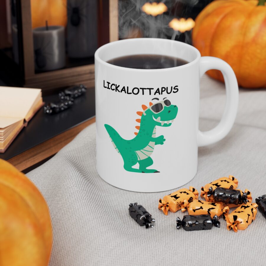 Lickalottapus - Ceramic Coffee Cups, 11oz, 15oz - Image 6