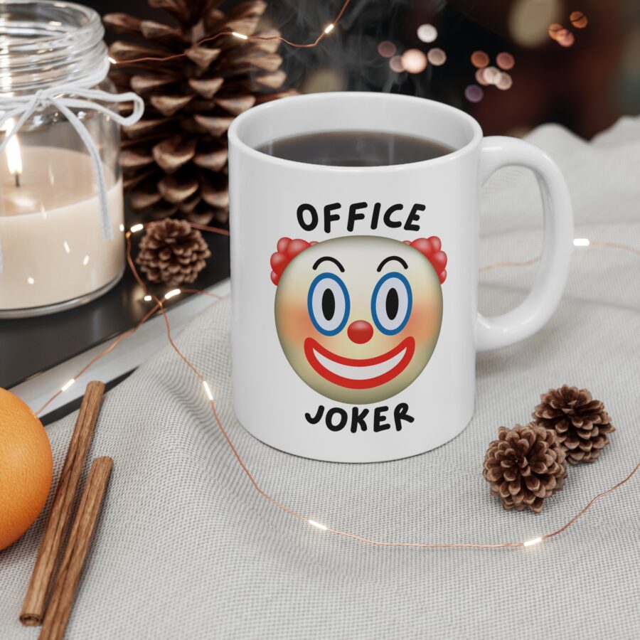 Office Joker - Ceramic Coffee Cups, 11oz, 15oz - Image 3