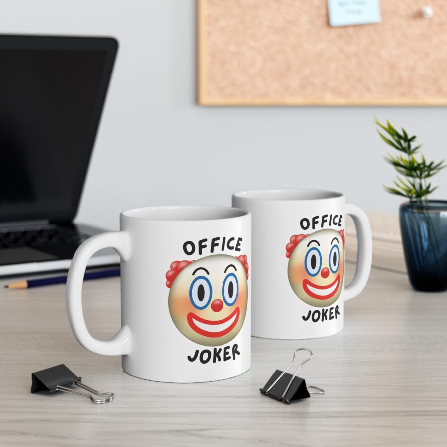 Office Joker - Ceramic Coffee Cups, 11oz, 15oz - Image 4