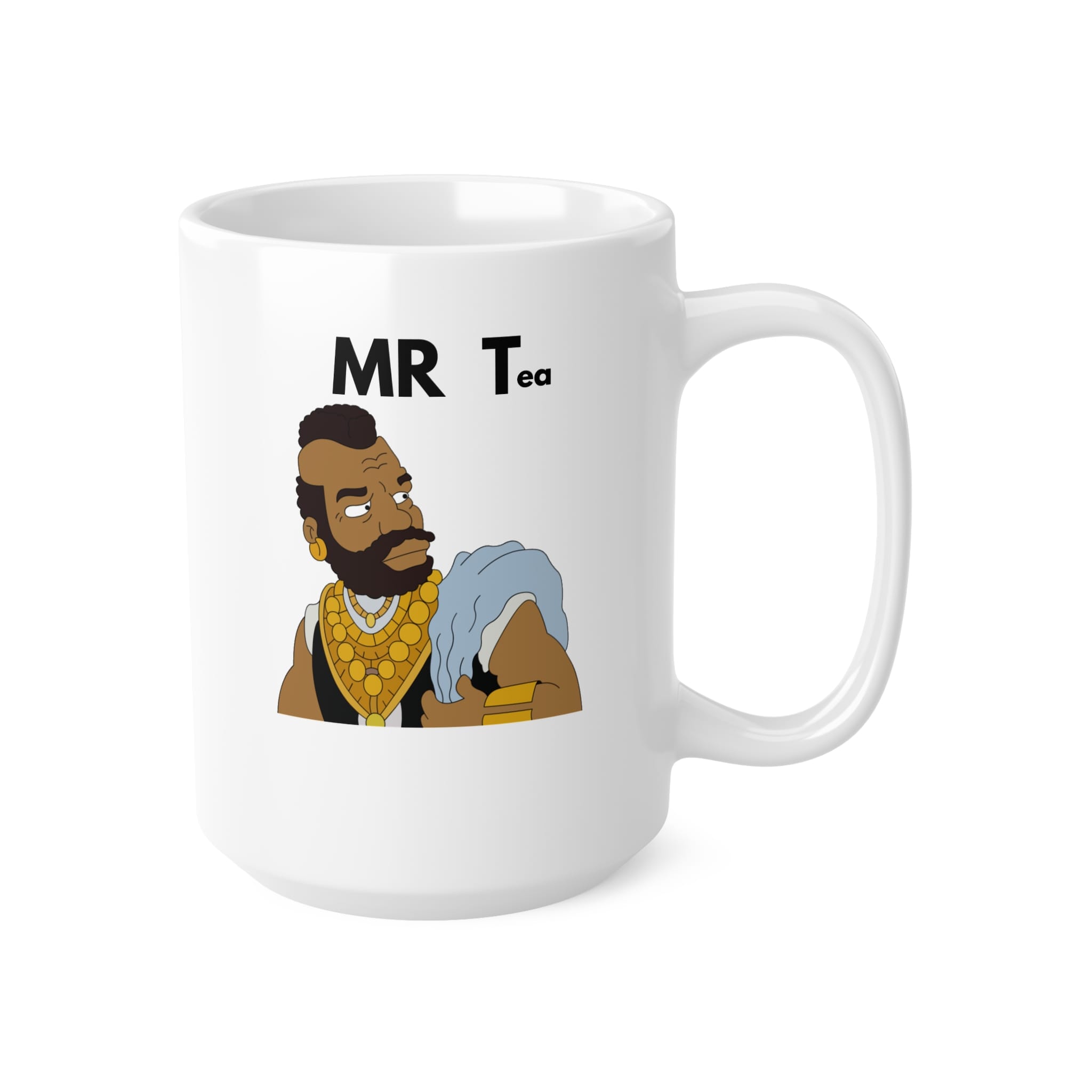 MR T Funny Mug by RudeCuppa
