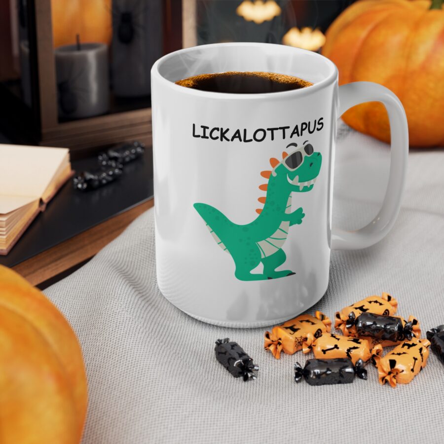 Lickalottapus - Ceramic Coffee Cups, 11oz, 15oz - Image 12