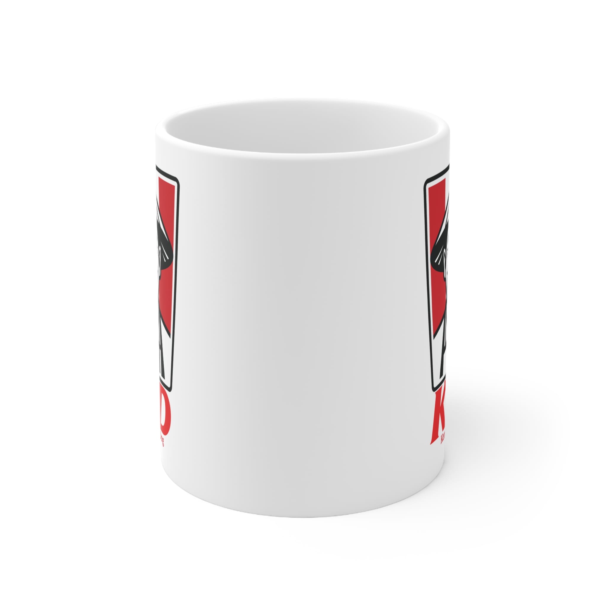 KFD Kentucky Fried Dog Funny Parody Mug by RudeCuppa