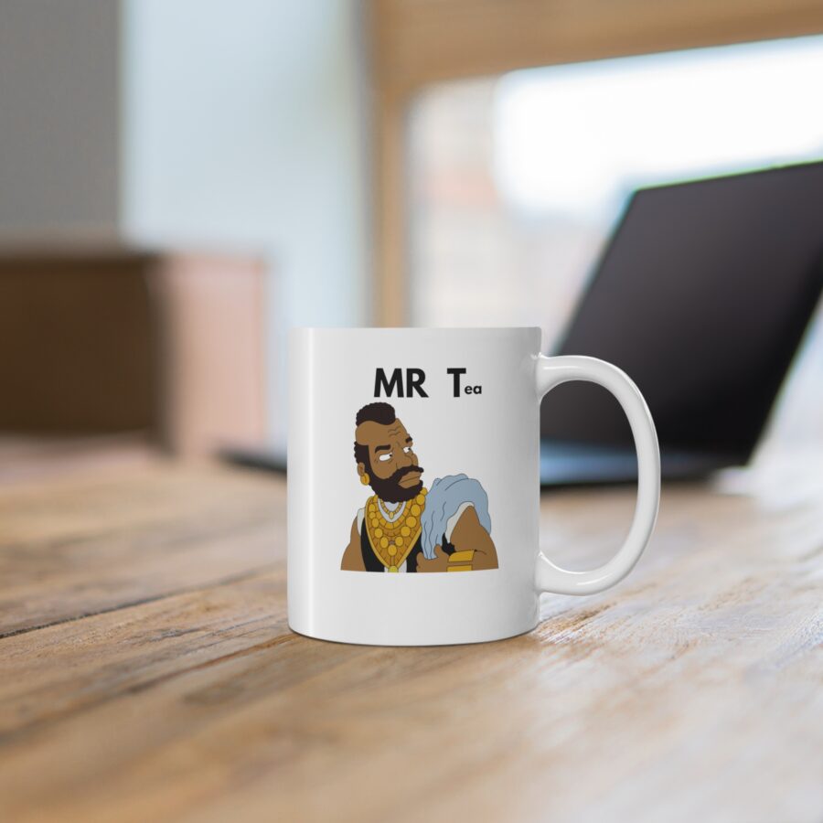 MR T - Ceramic Coffee Cups, 11oz, 15oz - Image 5