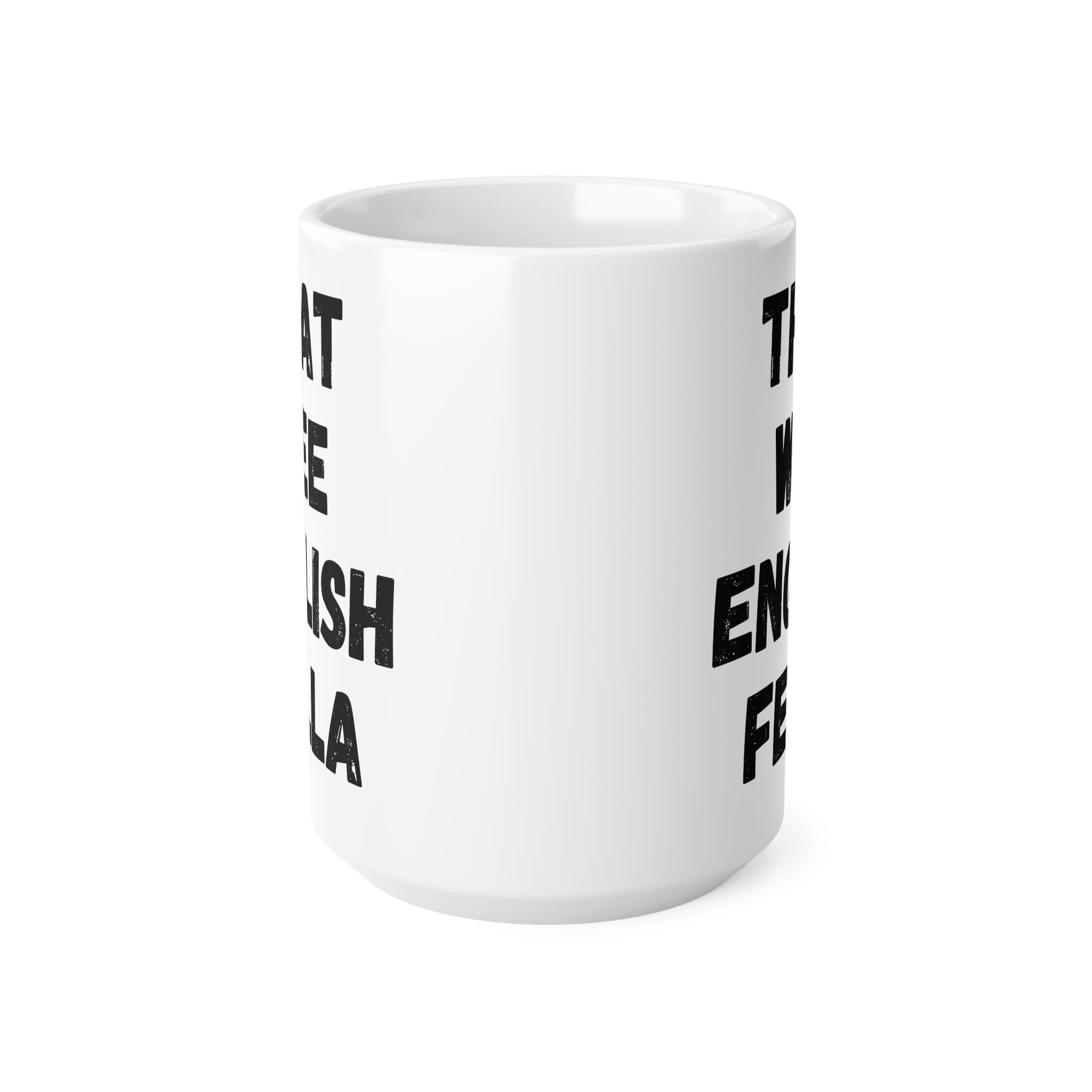 That Wee English Fella Funny Mug by RudeCuppa