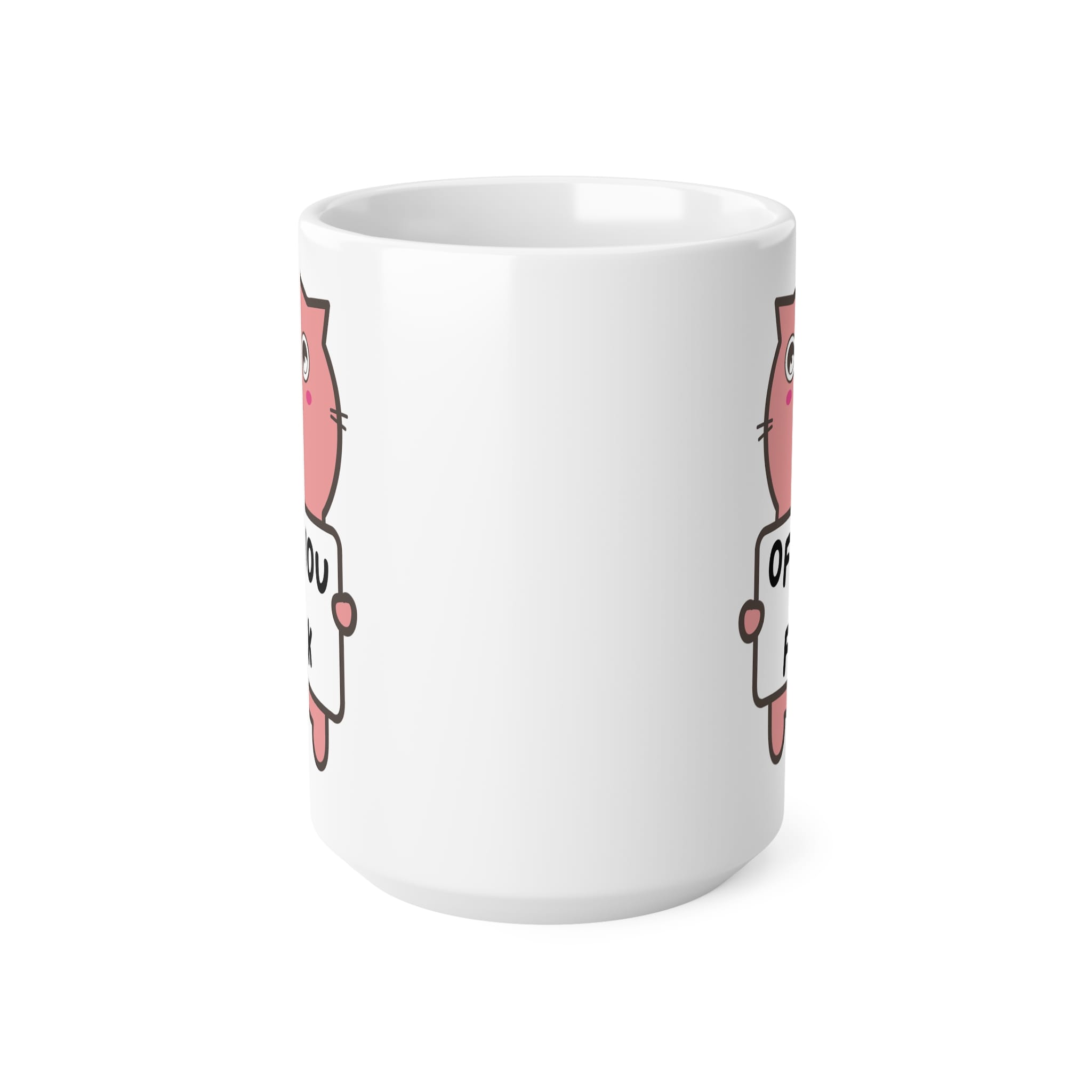 Off You F*ck Funny Rude Mug by RudeCuppa