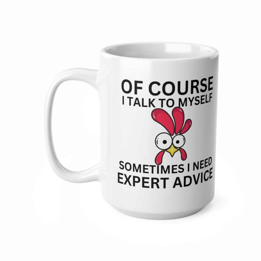 Expert Advice Mug - Ceramic Coffee Cups, 11oz, 15oz - Image 4