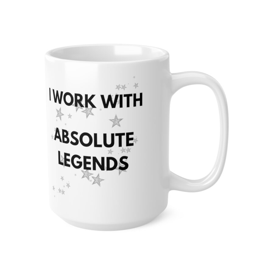 I work with Absolute Legends - Ceramic Coffee Cups, 11oz, 15oz - Image 8