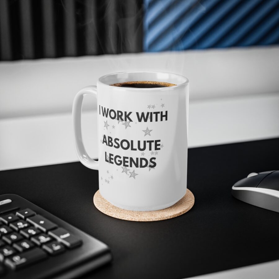 I work with Absolute Legends - Ceramic Coffee Cups, 11oz, 15oz - Image 10