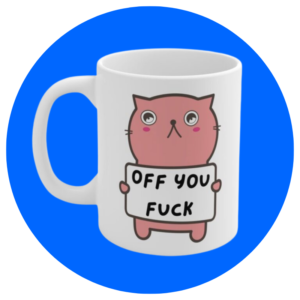RudeCuppa Mug - Offensive Design
