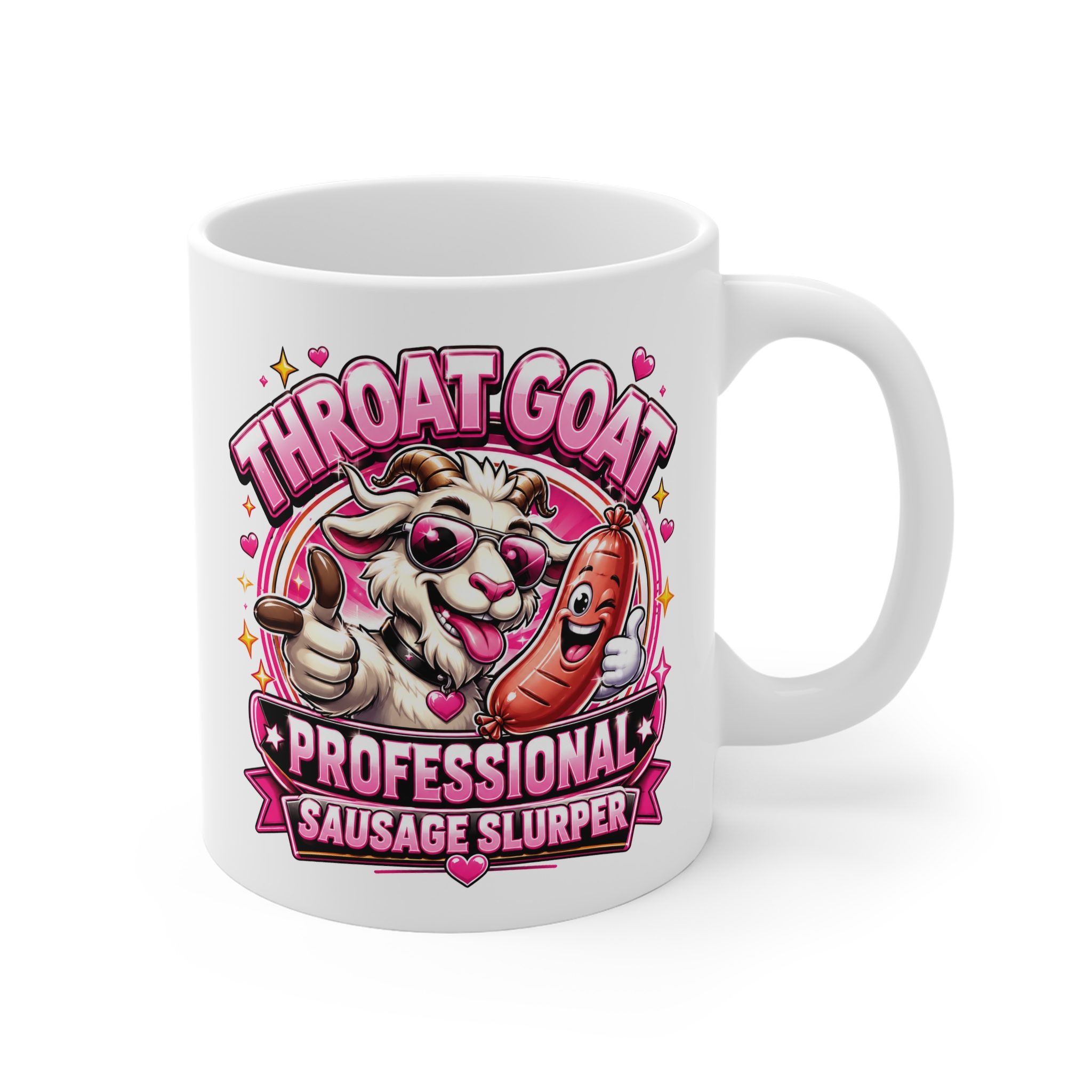 Throat Goat Rude Mug - Image 2