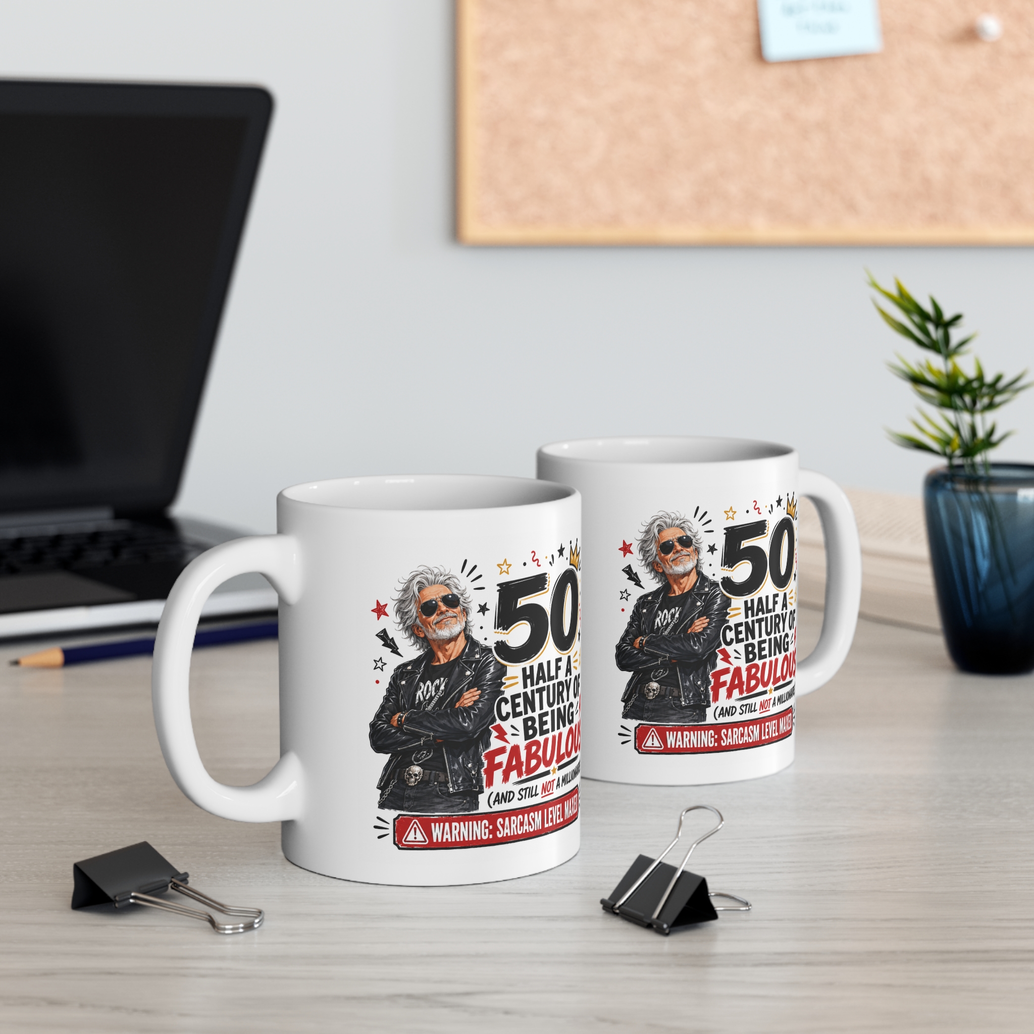 50th Birthday Funny Mug - Image 4