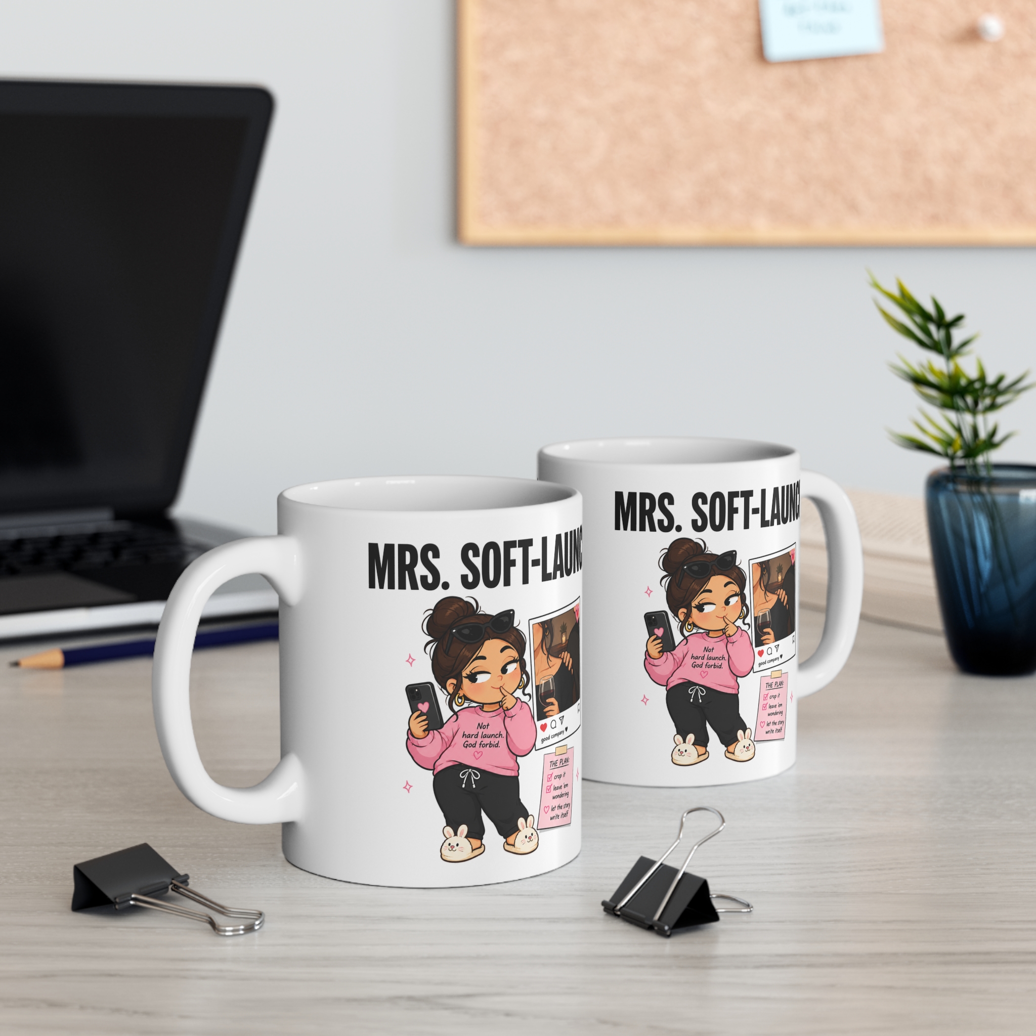 Mrs. Soft-Launch Funny Mug - Image 4