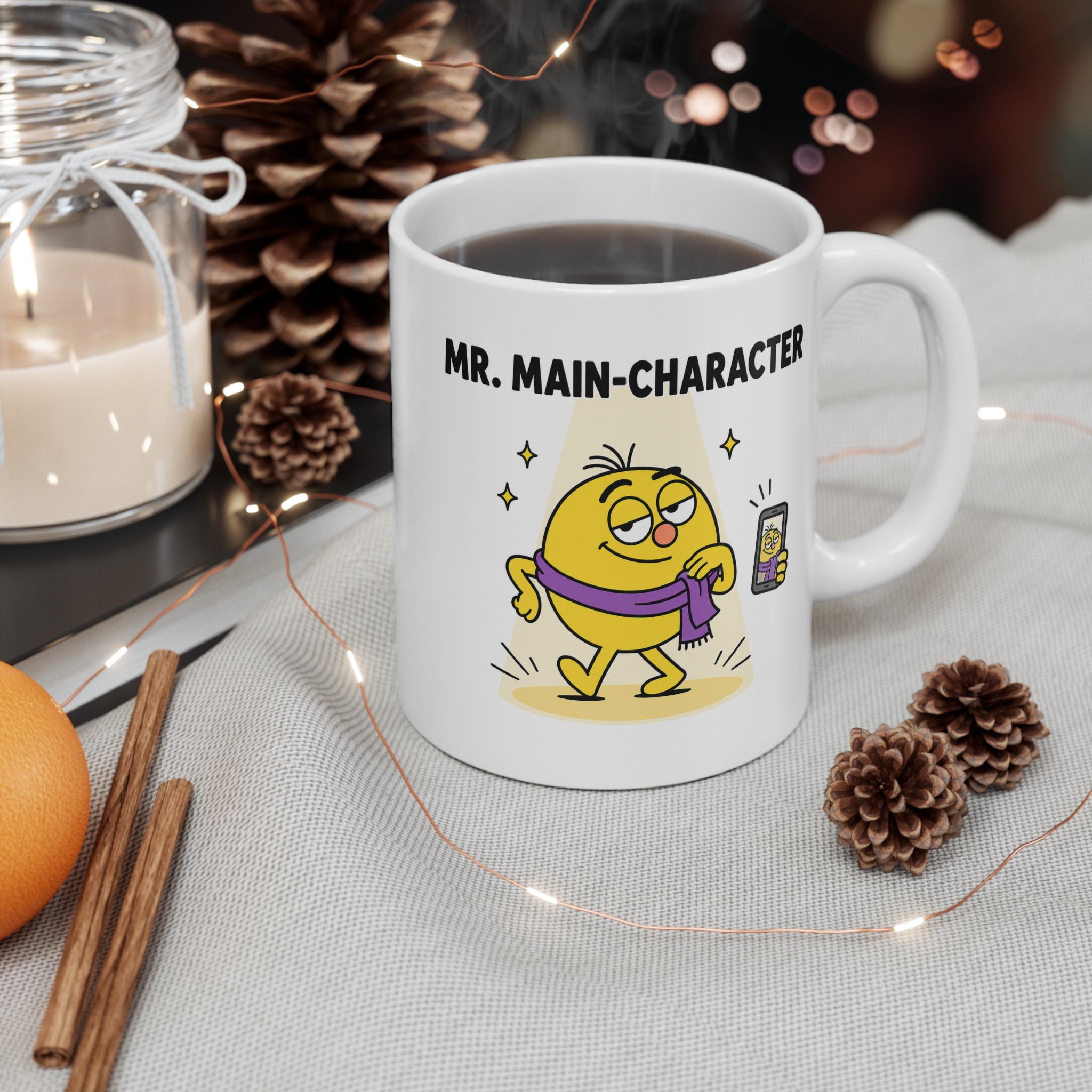 Mr. Main-Character Funny Mug - Image 3
