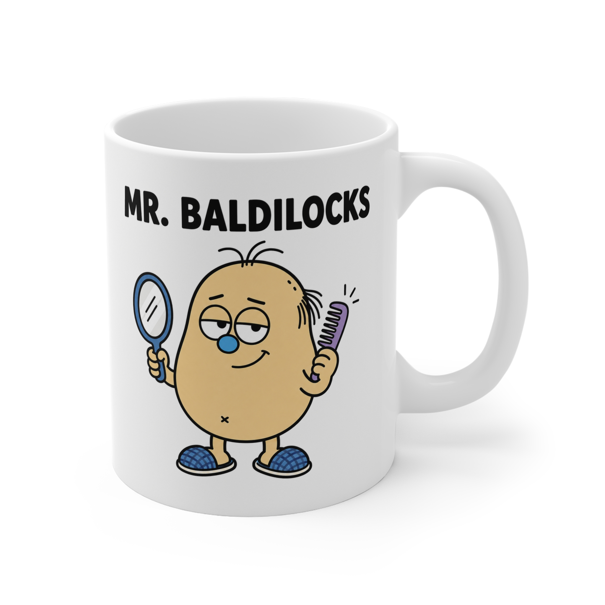 Mr. Baldilocks Funny Mug - Image 2