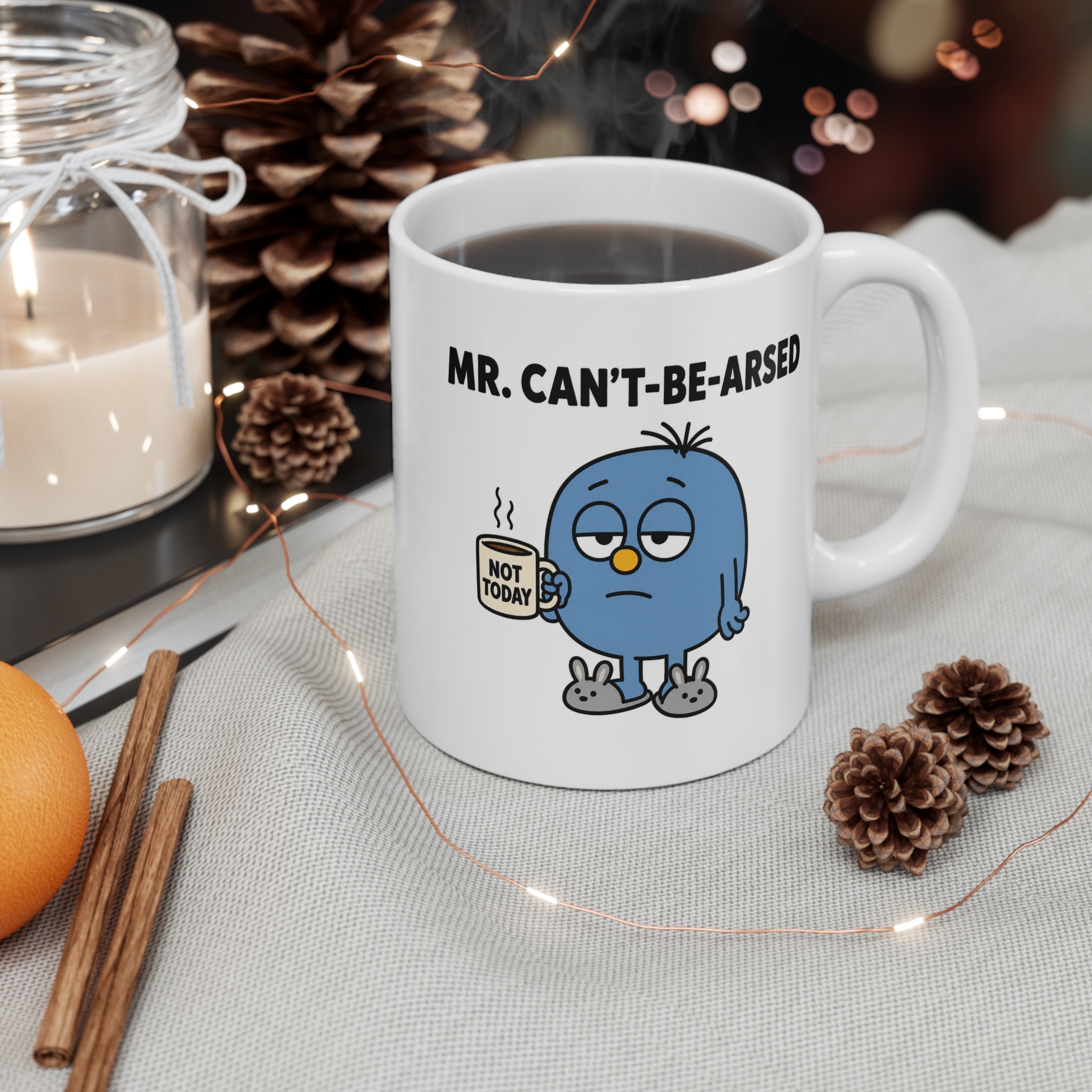 Mr. Can't-Be-Arsed Funny Mug - Image 3