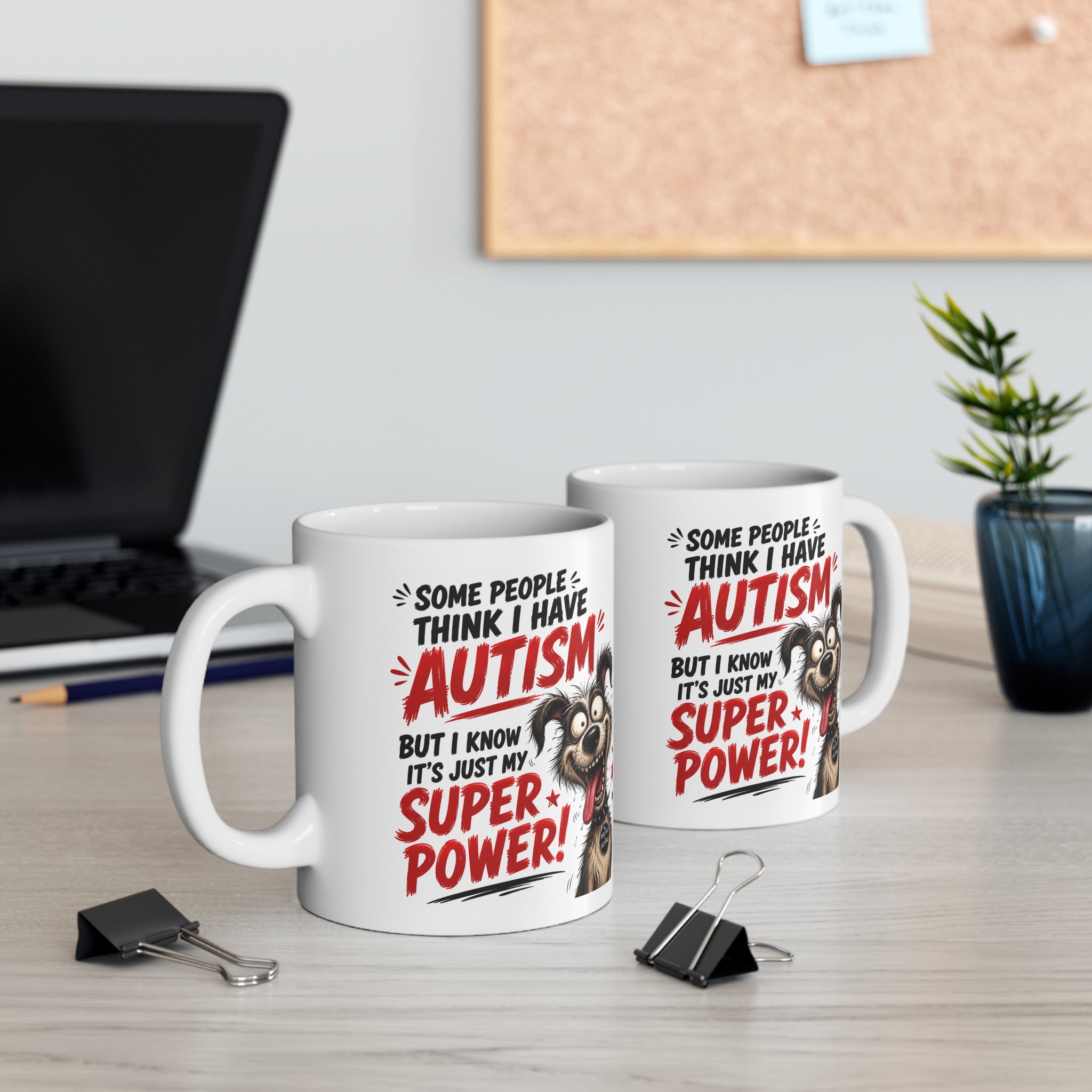 Some People Think I Have Autism Funny Mug - Image 4