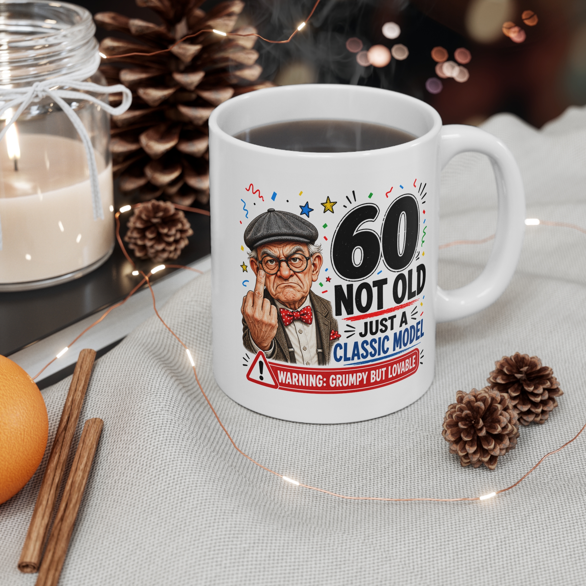 60th Birthday Funny Mug - Image 3