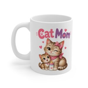 Cat Mum Mug | Sweet Funny Gift for Cat Lovers