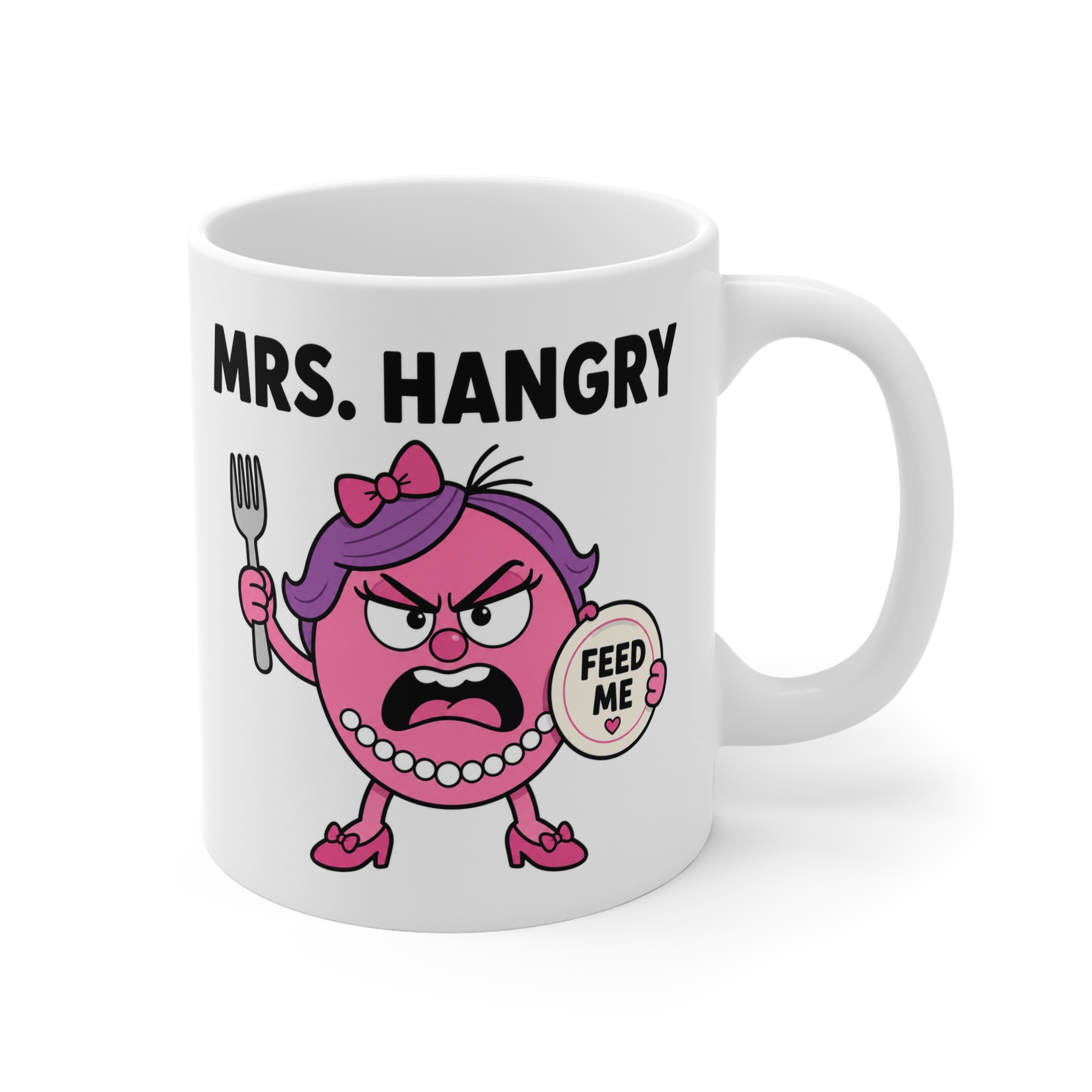 Mrs. Hangry Funny Mug - Image 2