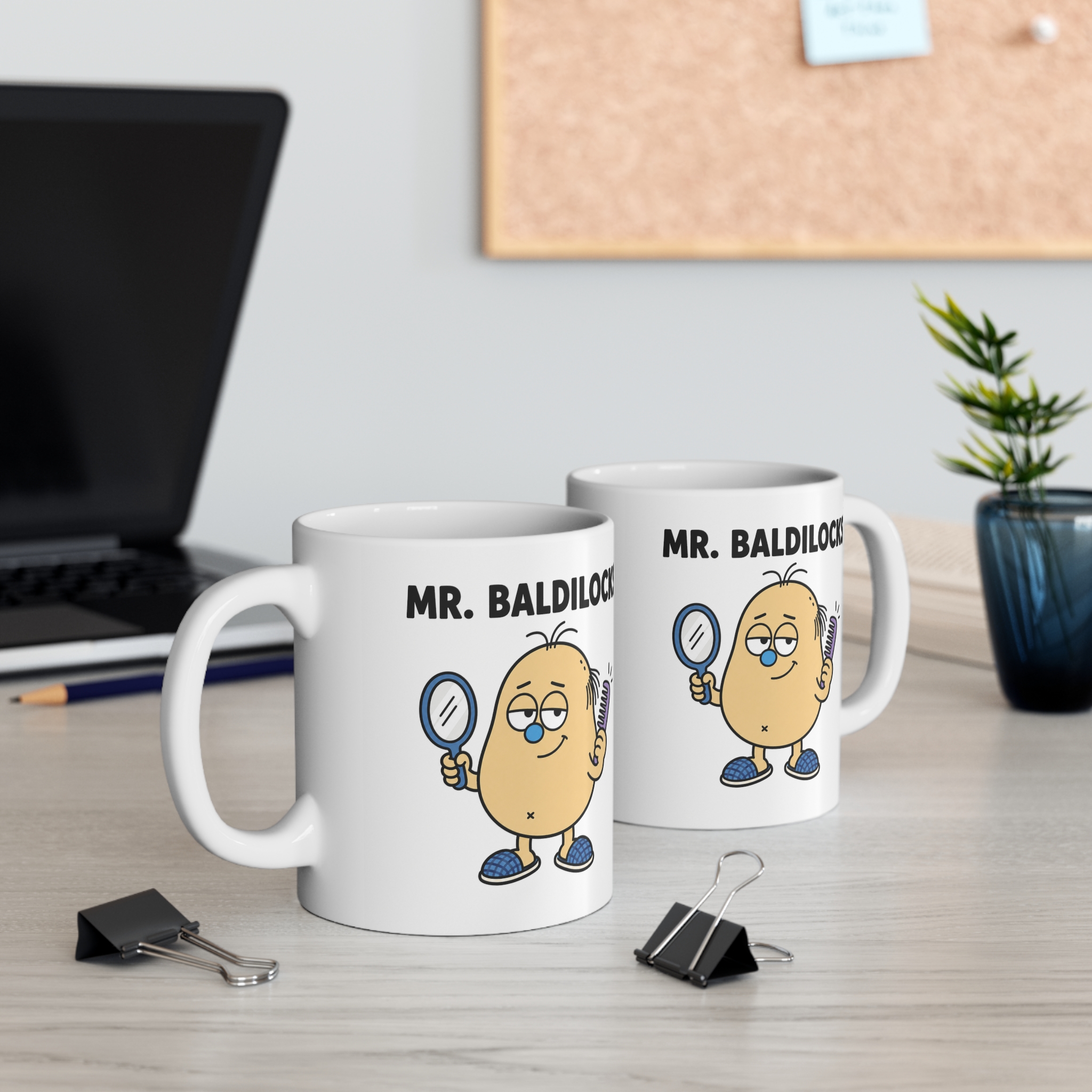 Mr. Baldilocks Funny Mug - Image 4