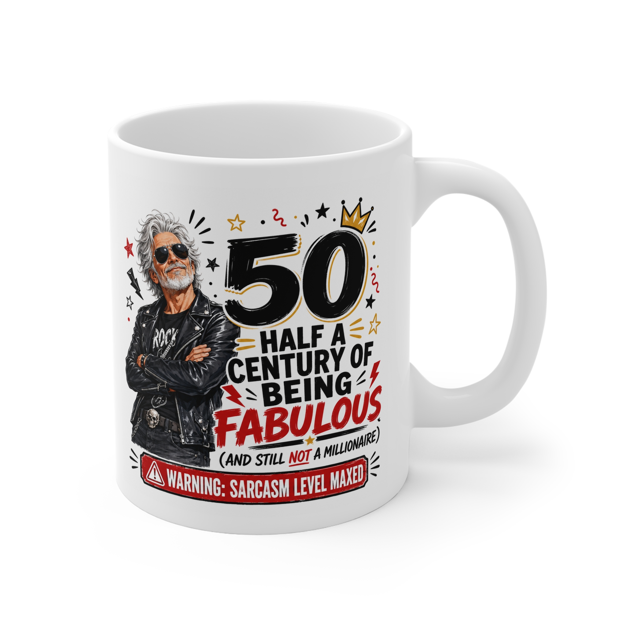 50th Birthday Funny Mug - Image 2