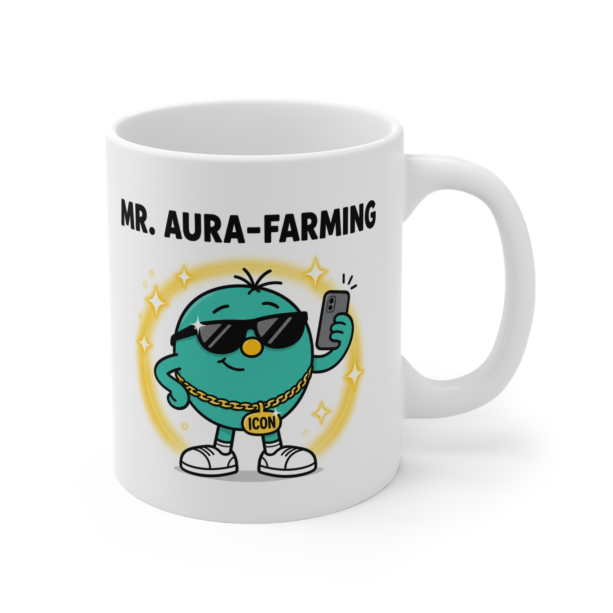 Mr. Aura-Farming Funny Mug - Image 2