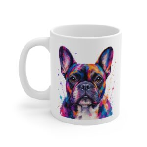 French Bulldog Colour Splash Mug | Dog Lover Gift