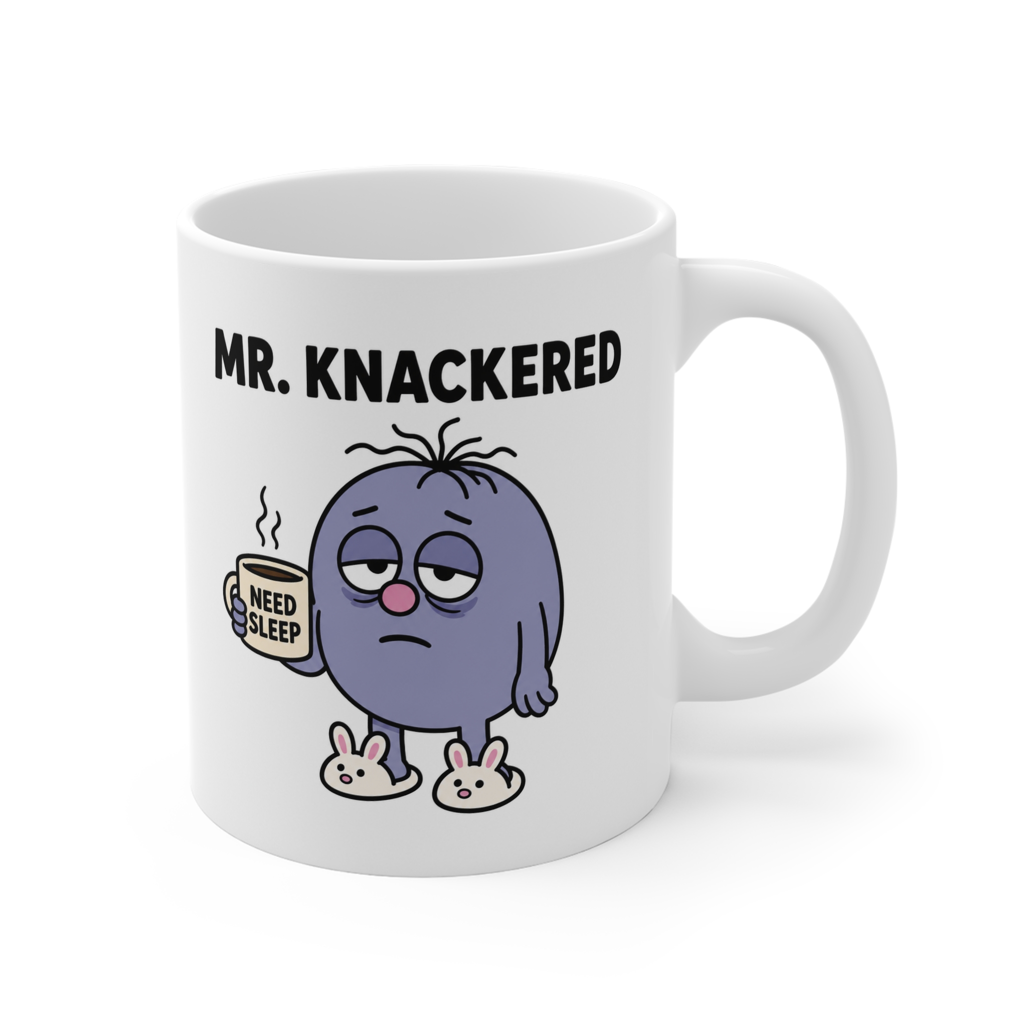 Mr. Knackered Funny Mug - Image 2