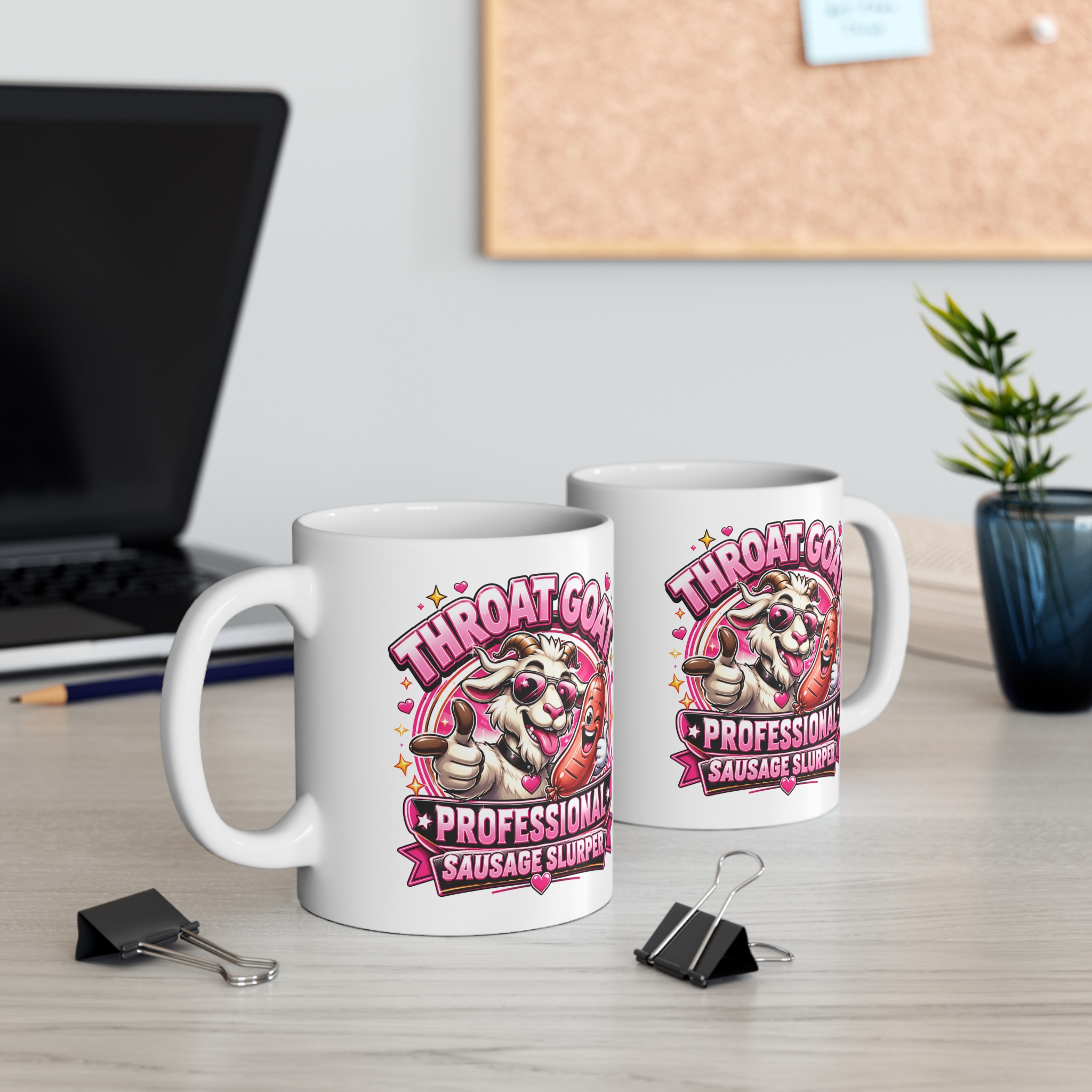 Throat Goat Rude Mug - Image 4
