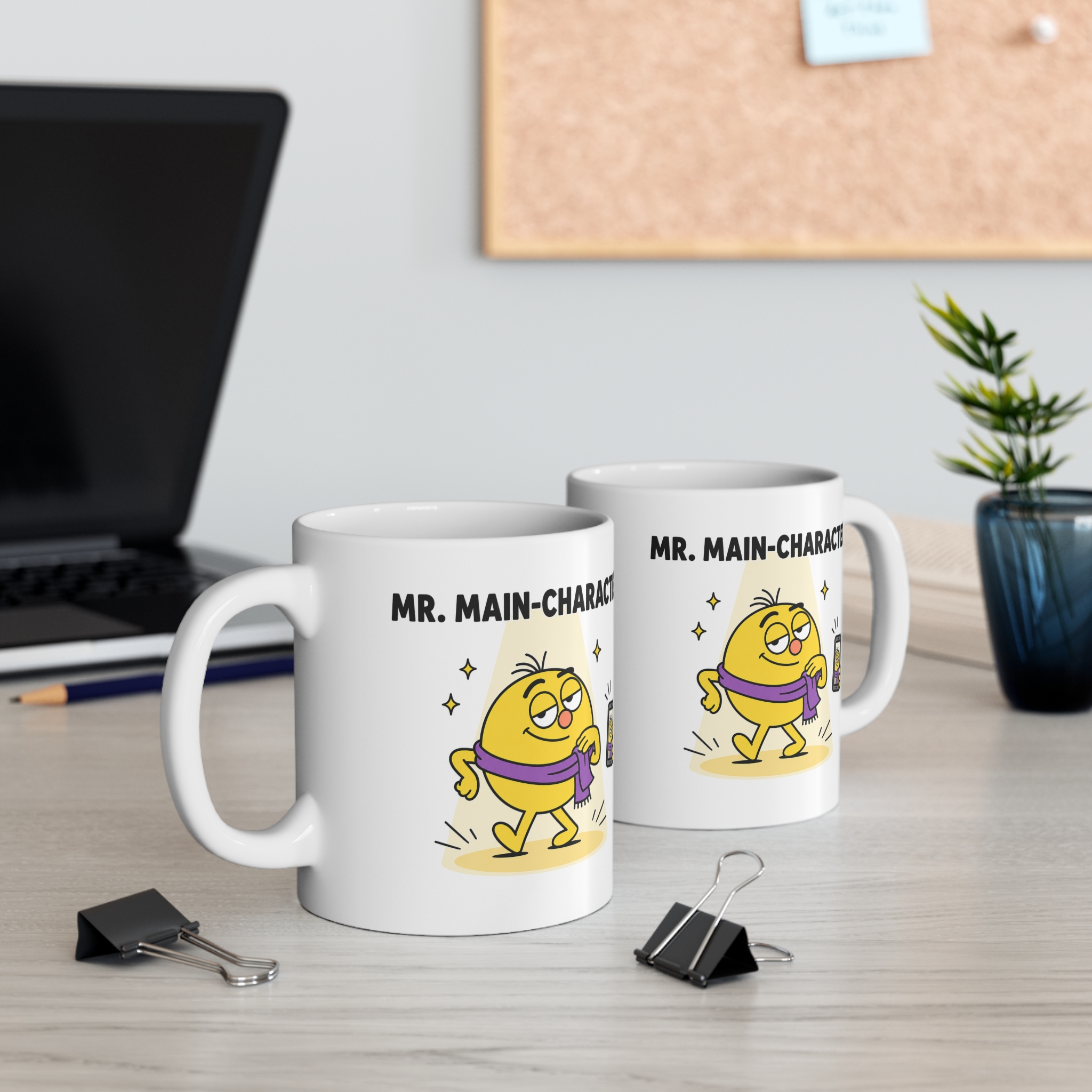 Mr. Main-Character Funny Mug - Image 4