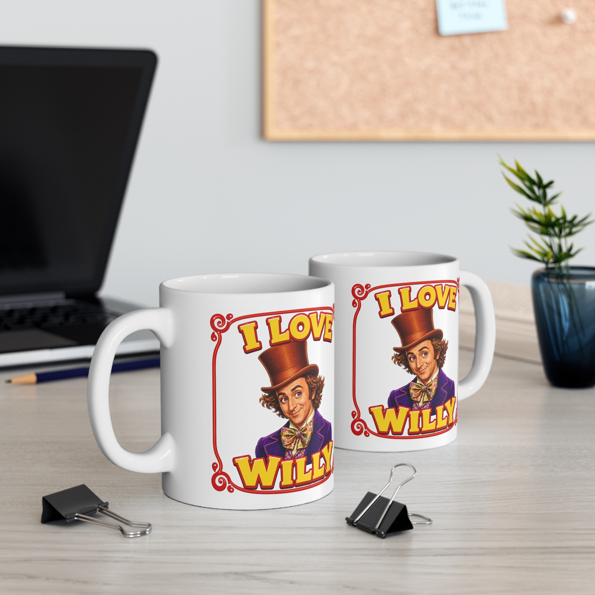 I Love Willy Funny Mug - Image 4